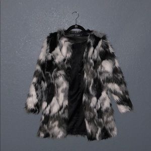 Shein fur coat